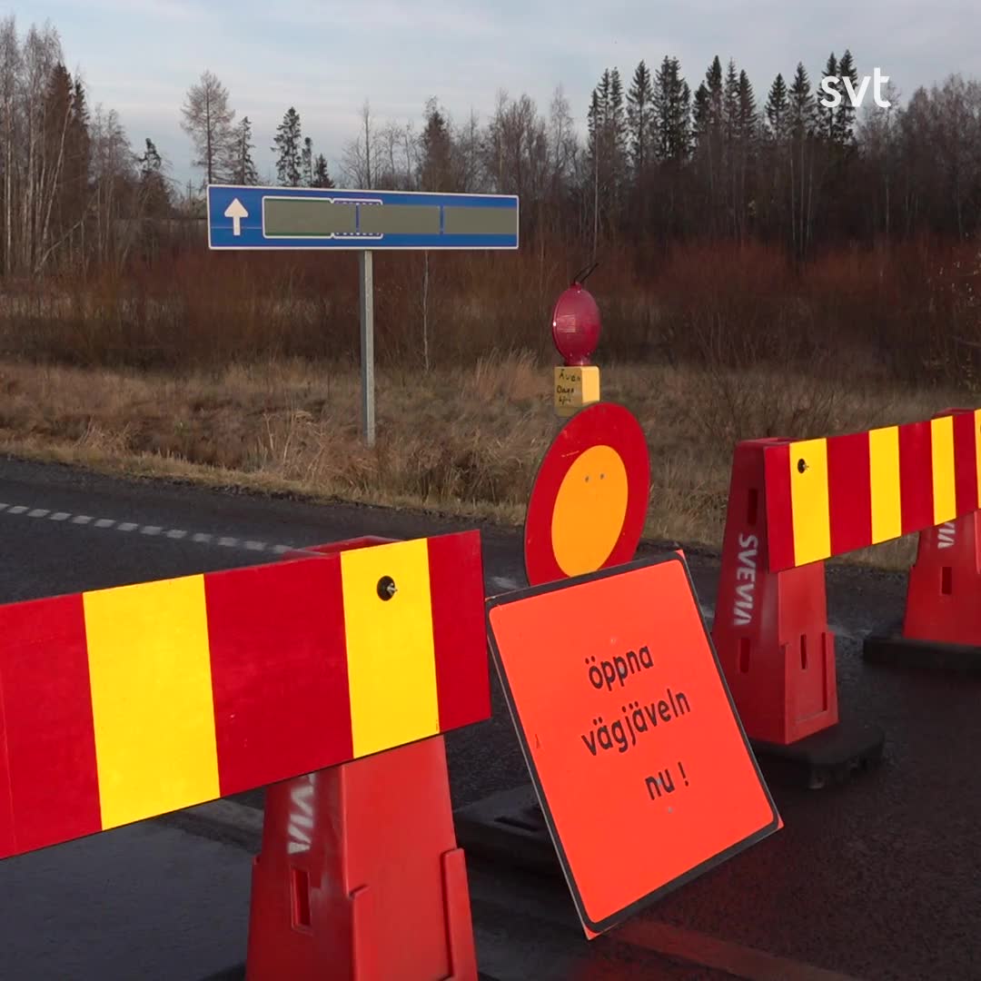 Här testkör SVT:s reporter ”vägjäveln” i Umeå